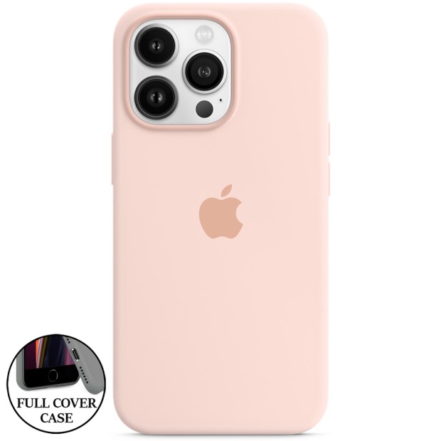 Силикон Original Round Case Apple iPhone 13 Pro (08) Pink Sand
