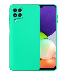 Силикон Original 360 ShutCam Case Samsung Galaxy A22 (Бирюзовый)