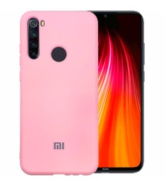 Силикон Original 360 Case Logo Xiaomi Redmi Note 8T (Розовый)