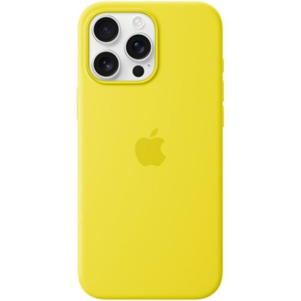 Чехол Silicone Case with MagSafe Apple iPhone 16 Pro Max (Star Fruit)