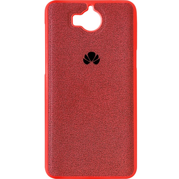 Силікон Textile Huawei Y5 (2017) (Червоний)