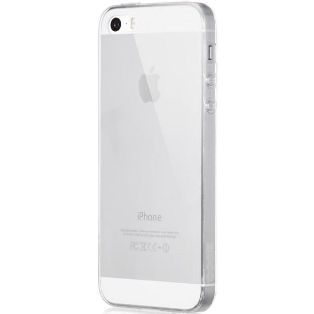 Силикон WS Apple iPhone 5 / 5s / SE (прозрачный)