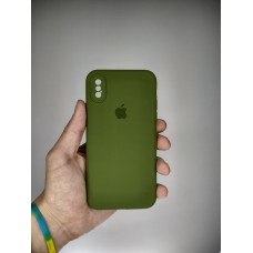 Силикон Original RoundCam Case Apple iPhone X / XS (46) Deep Green
