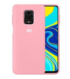 Силикон Original 360 Case Logo Xiaomi Redmi Note 9S / Note 9 Pro (Розовый)