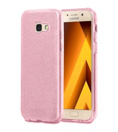 Силиконовый чехол Glitter Samsung Galaxy A5 (2017) A520 (Розовый)