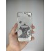 Силікон Glitter Apple iPhone 7/8 / SE (2020) (Silver Dress)
