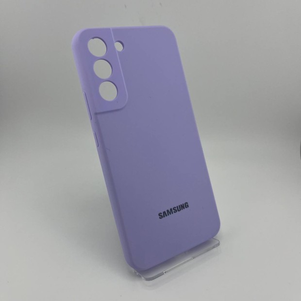 Чехол Silicone Case Samsung Galaxy S22 Plus (Фиалковый)