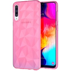 Силиконовый чехол Prism Case Samsung Galaxy A30s / A50 / A50s (2019) (Розовый)