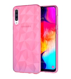 Силиконовый чехол Prism Case Samsung Galaxy A30s / A50 / A50s (2019) (Розовый)