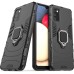 Бронь-чехол Ring Armor Case Samsung Galaxy A02S (2020) (Чёрный)