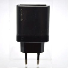 СЗУ-адаптер USB Senteo Z-05 QC3.0 2.4A (2USB) (Черный)