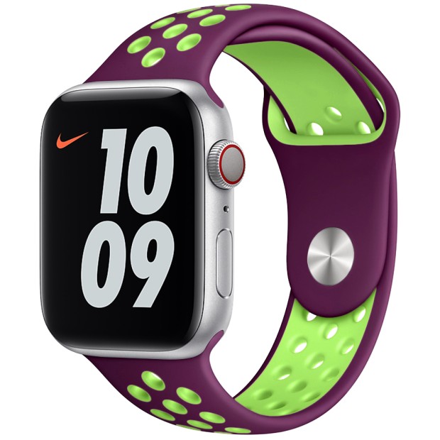 Ремешок Nike Apple Watch 42 / 44 mm (Purple-Green)