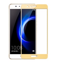 Защитное стекло 3D Huawei Y3 (2017) Gold