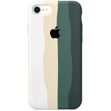 Силікон Rainbow Case Apple iPhone 7/8 / SE (2020) (Green)