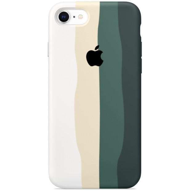 Силікон Rainbow Case Apple iPhone 7/8 / SE (2020) (Green)