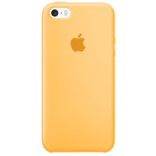 Силиконовый чехол Original Case Apple iPhone 5 / 5S / SE (13) Yellow
