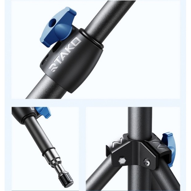 Штатив RTAKO ZJ-ZB01 55cm Matte Finish Carbon Steel Tripod (Black)