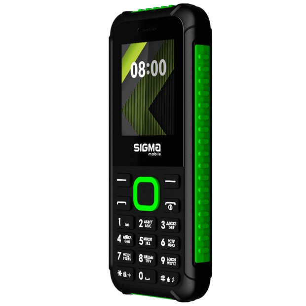 Мобильный телефон Sigma X-style 18 (Black-green)