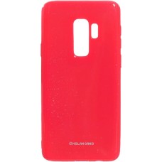 Силиконовый чехол Molan Shining Samsung S9 Plus (Светло-красный)