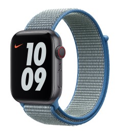 Ремешок Nylon Apple Watch 38 / 40 mm (Голубой)