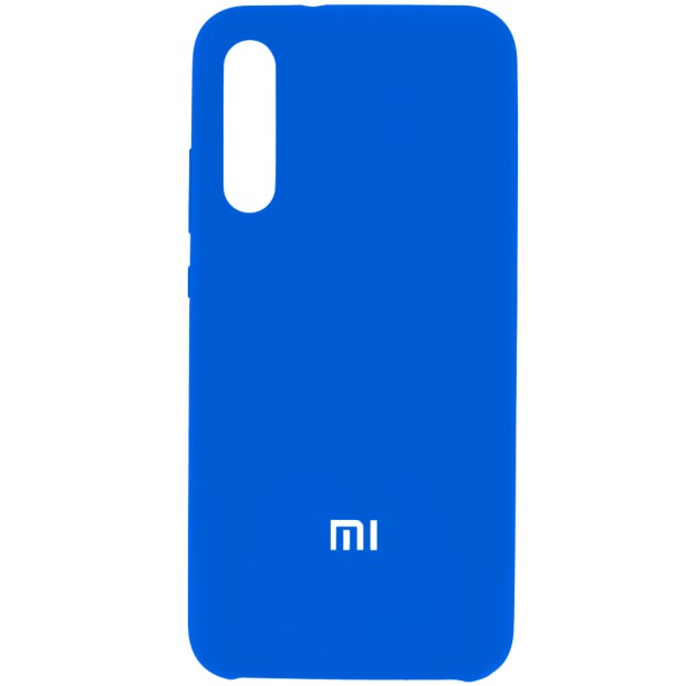 Силиконовый чехол Original Case Xiaomi Mi A3 (Тёмно-синий)