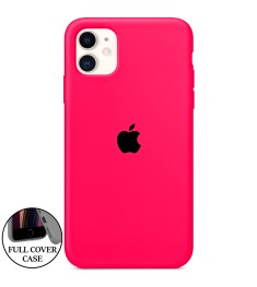 Силикон Original Round Case Apple iPhone 11 (31) Barbie Pink