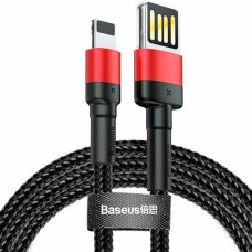 USB-кабель Baseus Cafule 2A (3m) (Lightning) (Чёрный) CALKLF-R91
