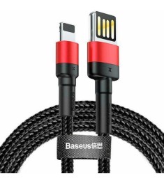 USB-кабель Baseus Cafule 2A (3m) (Lightning) (Чёрный) CALKLF-R91