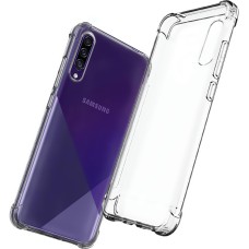 Силиконовый чехол 6D Samsung Galaxy A30s / A50 / A50s (2019) (Прозрачный)