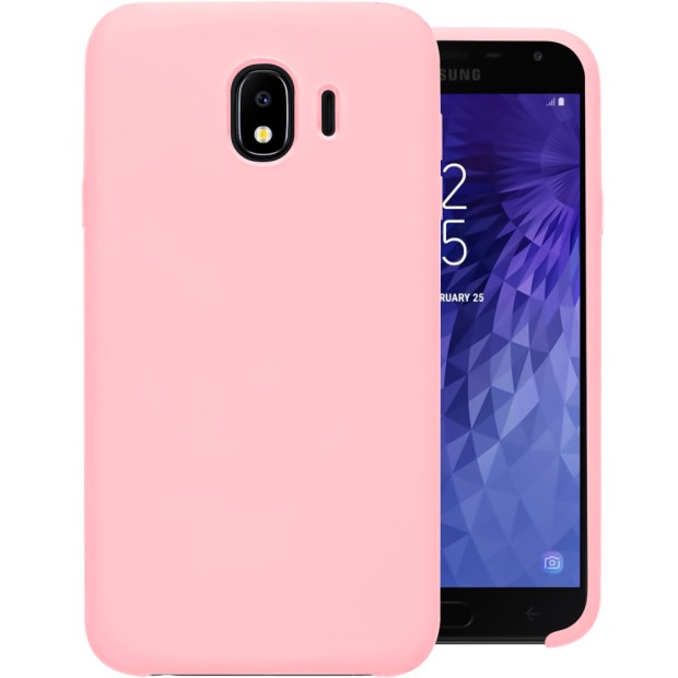 Силиконовый чехол Original Case Samsung Galaxy J4 (2018) J400 (Розовый)