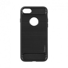Силиконовый чехол iPaky Carbon Case iPhone 7 (серый)