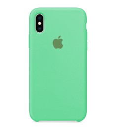Силиконовый чехол Original Case Apple iPhone X / XS (49) Aquamarine