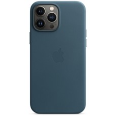 Чехол Leather Case for Apple Iphone 13 Pro Max (Indigo Blue)