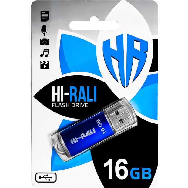 USB флеш-накопитель Hi-Rali Rocket Series 16Gb
