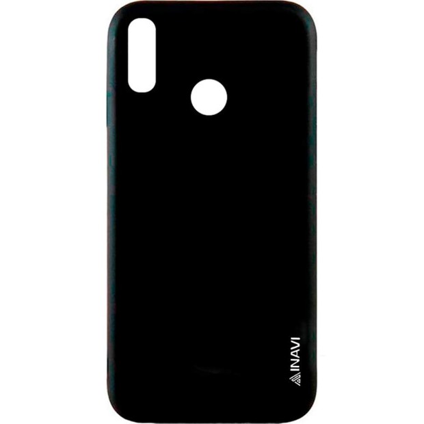 Силиконовый чехол iNavi Color Huawei P20 Lite (черный)