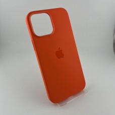 Чехол Silicone Case with MagSafe Apple iPhone 13 Pro Max (Nectarine)