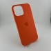 Чехол Silicone Case with MagSafe Apple iPhone 13 Pro Max (Nectarine)