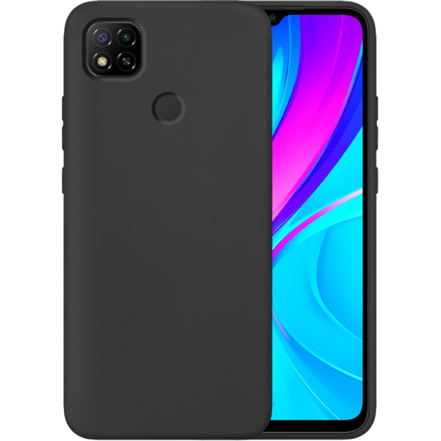 Силикон Original 360 Case Xiaomi Redmi 9C / 10A (Чёрный)