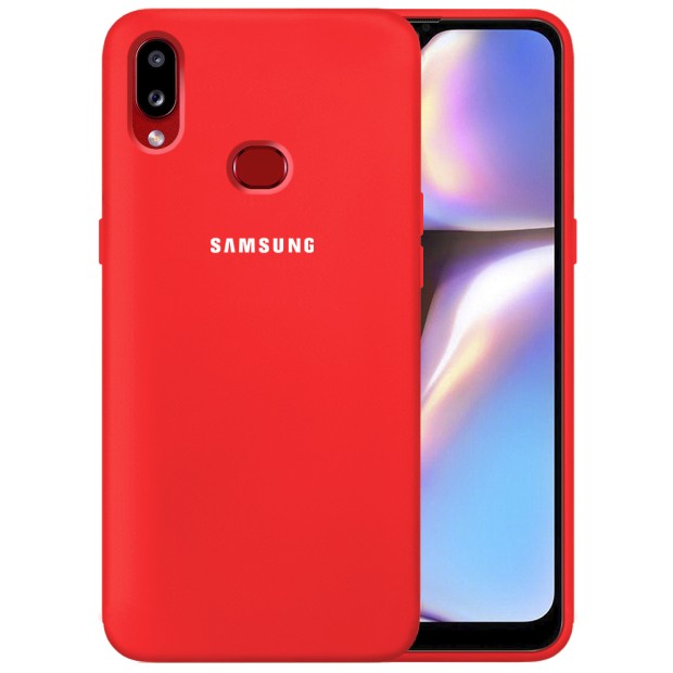 Силиконовый чехол Original Case Samsung Galaxy A10s (2019) (Красный)