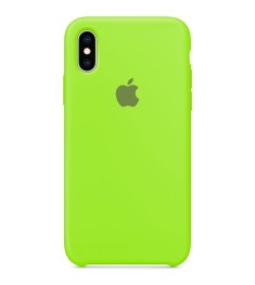 Силиконовый чехол Original Case Apple iPhone X / XS (27) Grass Green