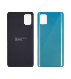 Задняя крышка для Samsung A515 Galaxy A51 (2019) Prism Crush Blue бирюзовая