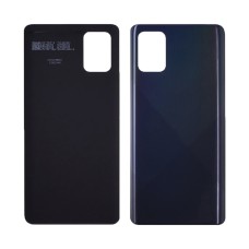 Задняя крышка для Samsung A715 Galaxy A71 (2020) Prism Crush Black чёрная