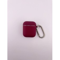 Чехол для наушников Full Silicone Case with Microfiber Apple AirPods (58) Grape