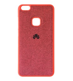 Силикон Textile Huawei P10 Lite (Красный)