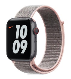 Ремешок Nylon Apple Watch 38 / 40 mm (Пудрово-серый)