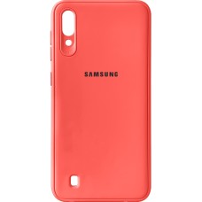 Силикон Junket Cace Samsung Galaxy M10 (Светло-красный)