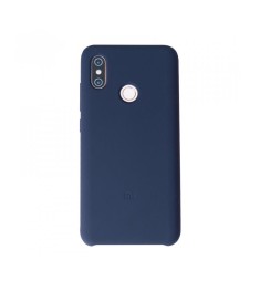 Силиконовый чехол Original Case Xiaomi Mi8 (Тёмно-синий)