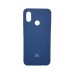 Силиконовый чехол Original Case Xiaomi Mi8 (Тёмно-синий)