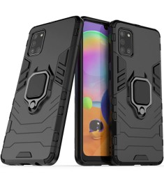 Бронь-чехол Ring Armor Case Samsung Galaxy A31 (2020) (Чёрный)