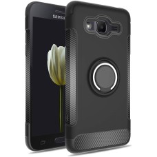 Бронь-чехол Ring Armor Case Samsung Galaxy J2 Prime G530 (чёрный)